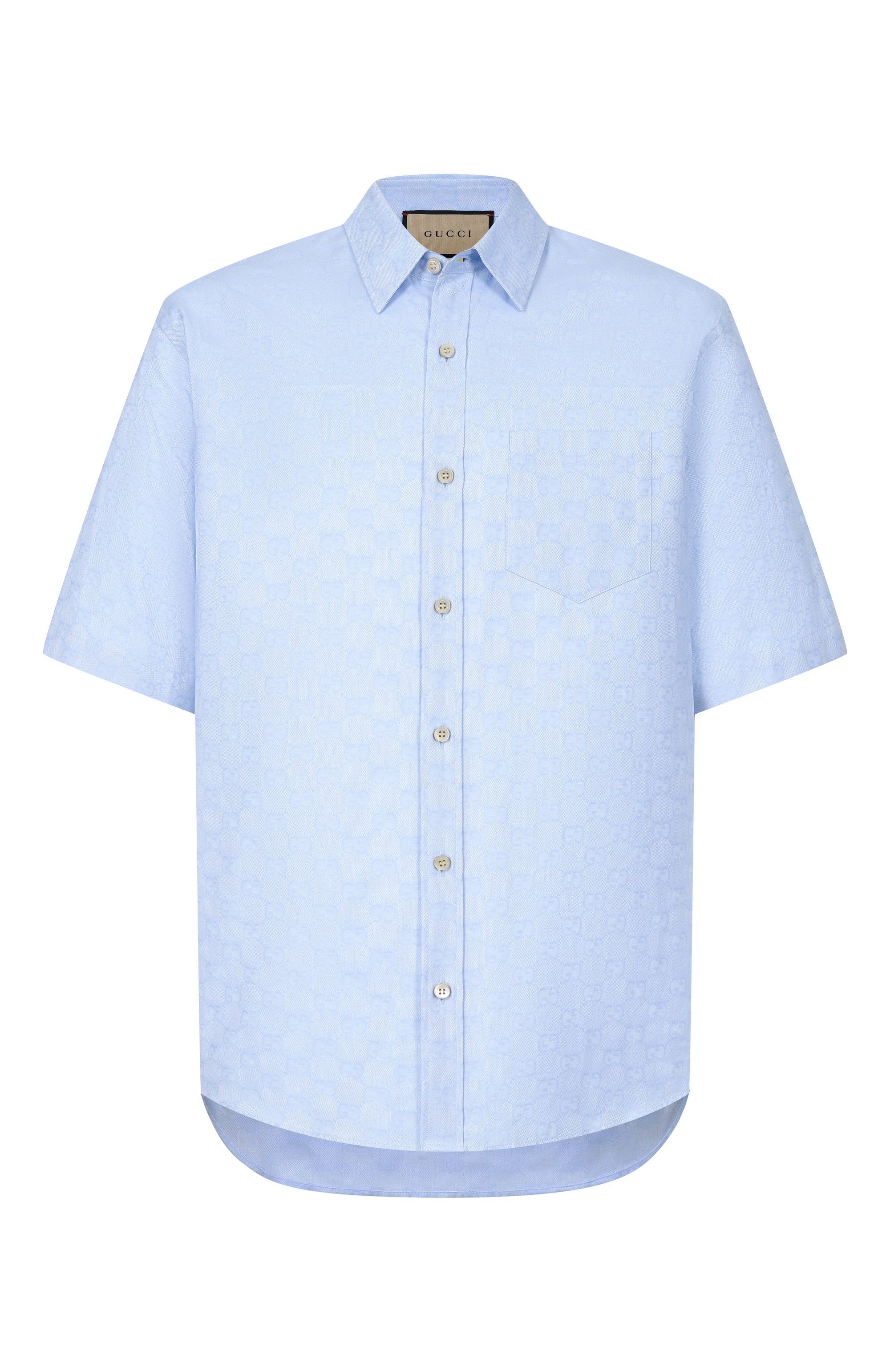 Хлопковая рубашка GUCCI, арт. 770295/ZAM9M, фото 1