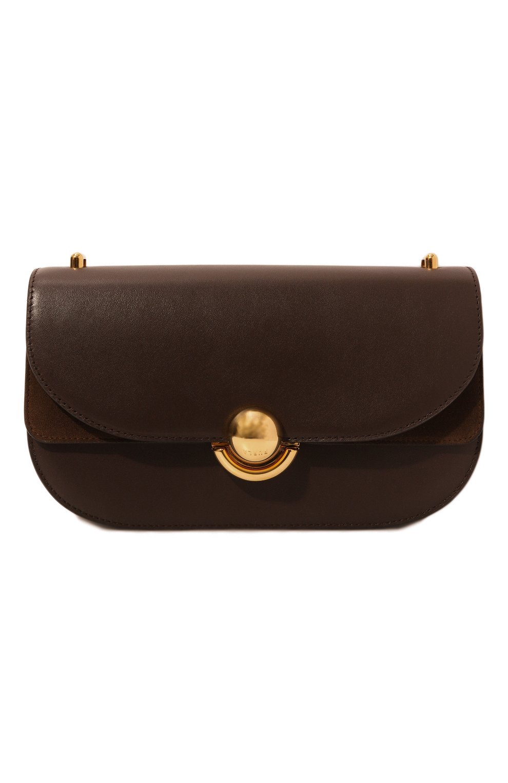 Сумка furla sfera small FURLA коричневого цвета по цене 53500 руб., арт. WB01490, фото 1 Сумка furla sfera small FURLA, арт. WB01490, фото 1