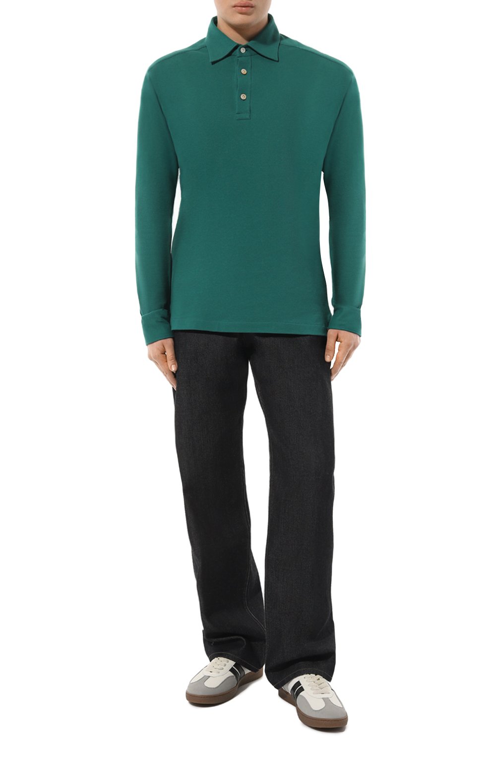 Хлопковое поло KITON, арт. UMCP0SH08801, фото 2