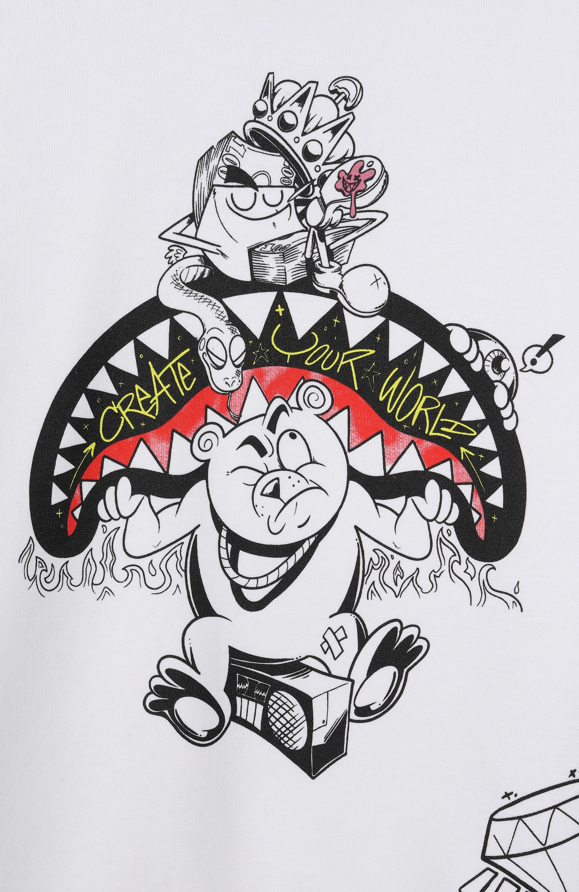 Хлопковый свитшот SPRAYGROUND, арт. SPY1415E, фото 3