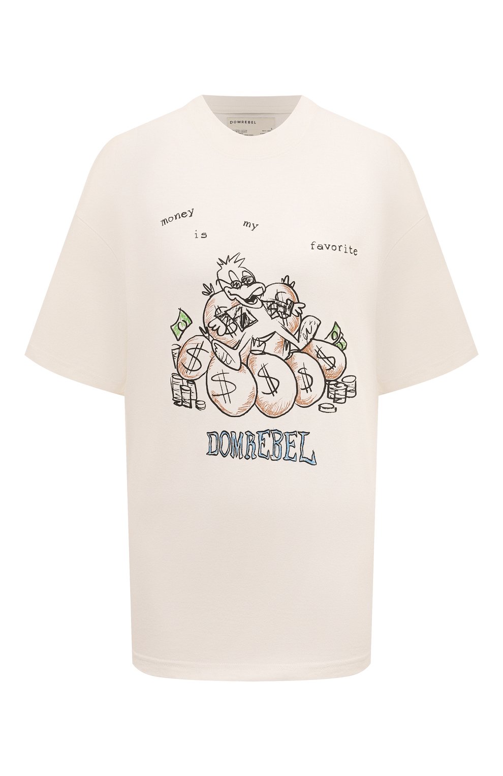 Хлопковая футболка DOMREBEL, арт. FAV0RITE/T-SHIRT, фото 1