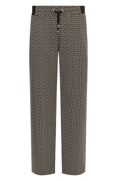 Мужские хлопковые брюки BALMAIN, арт. DH1PQ270/JC97