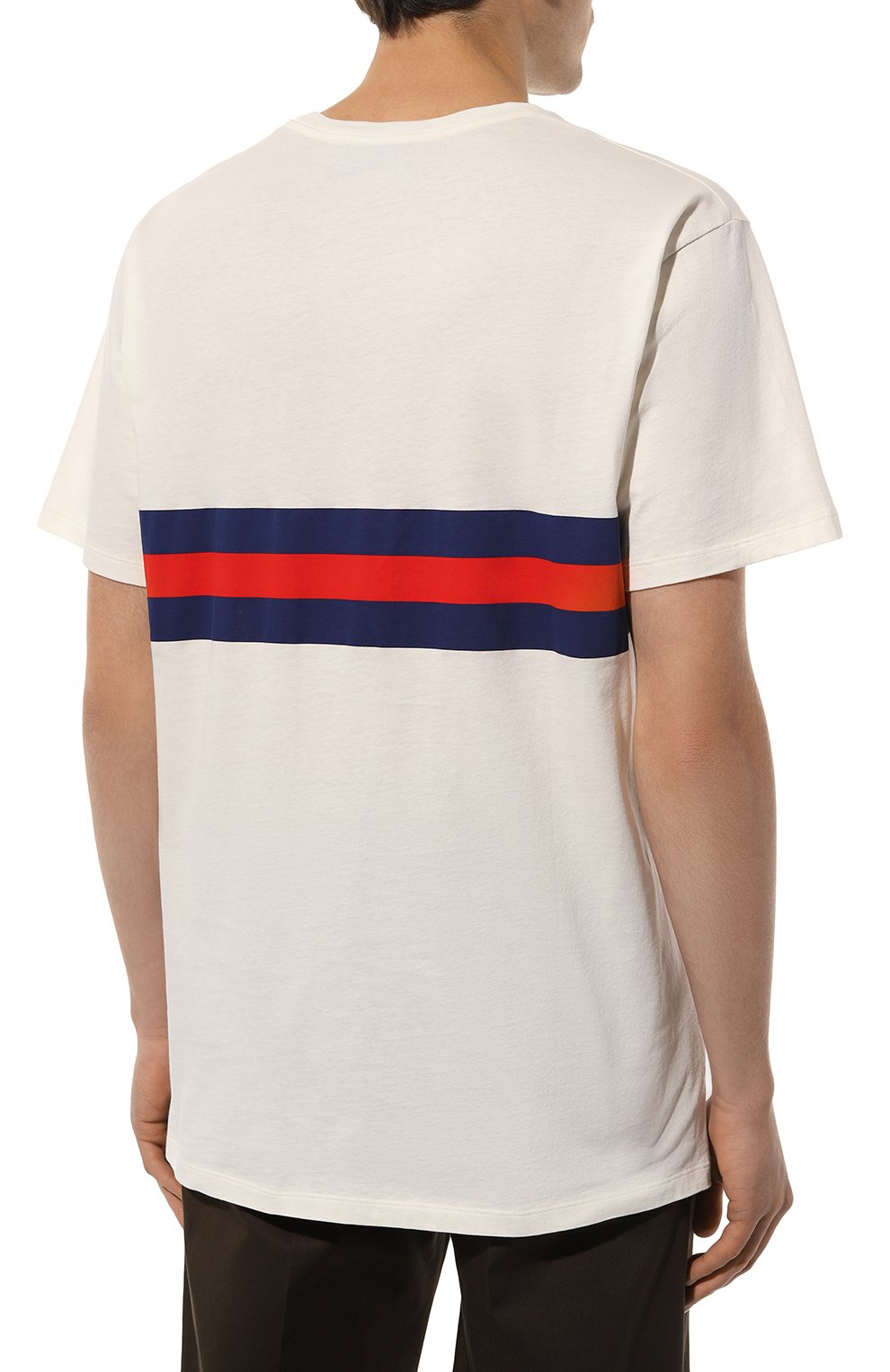 Хлопковая футболка GUCCI, арт. 548334/XJET1, фото 4