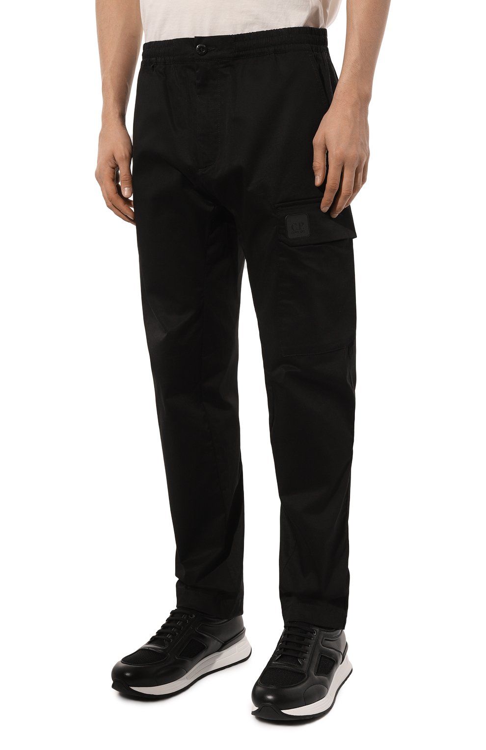 Хлопковые брюки C.P. COMPANY, арт. 16CLPA036A110042A, фото 3