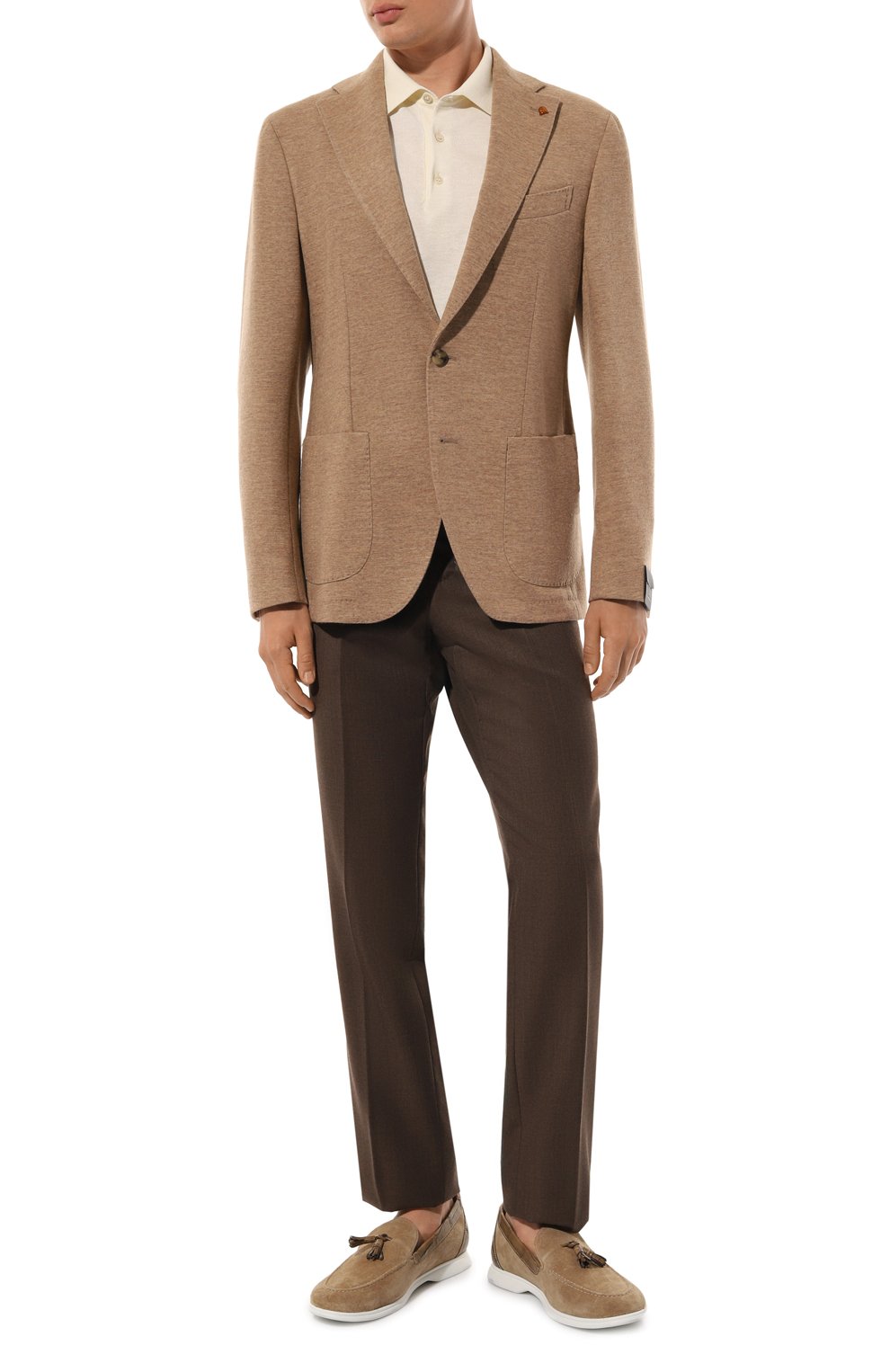 Пиджак из шерсти и хлопка SARTORIA LATORRE, арт. JD74/JG072, фото 3