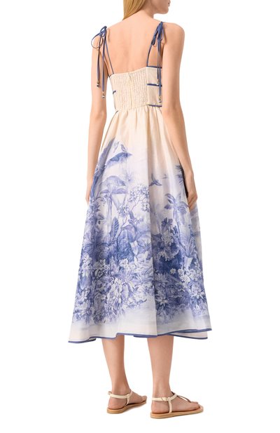 Льняное платье ZIMMERMANN, арт. 1837DRS251, фото 4