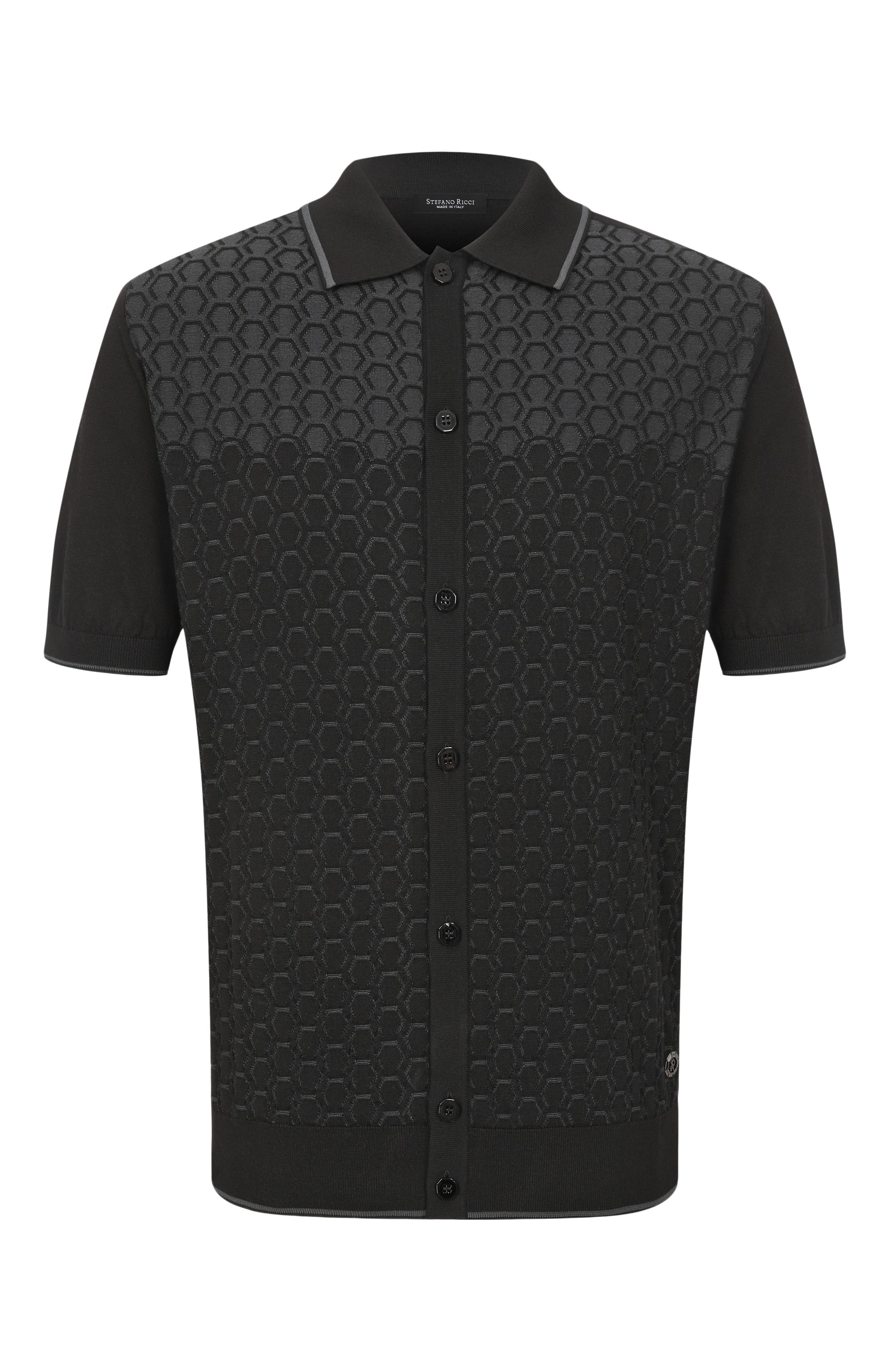 Рубашка из шелка и хлопка STEFANO RICCI, арт. K818109PAM/F26175, фото 1