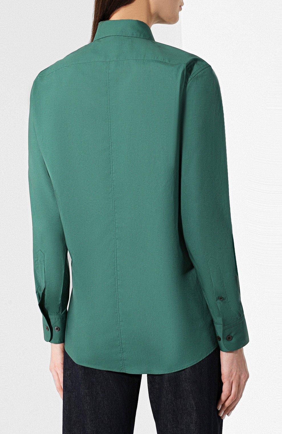 Хлопковая блузка DRIES VAN NOTEN, арт. 191-10752-7306, фото 4
