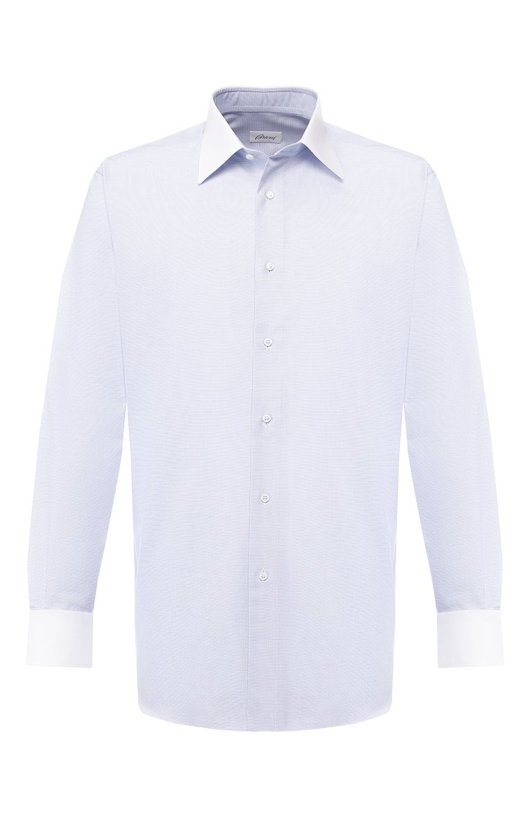 Хлопковая сорочка с воротником кент BRIONI, арт. RCLU0W/P804I, фото 1