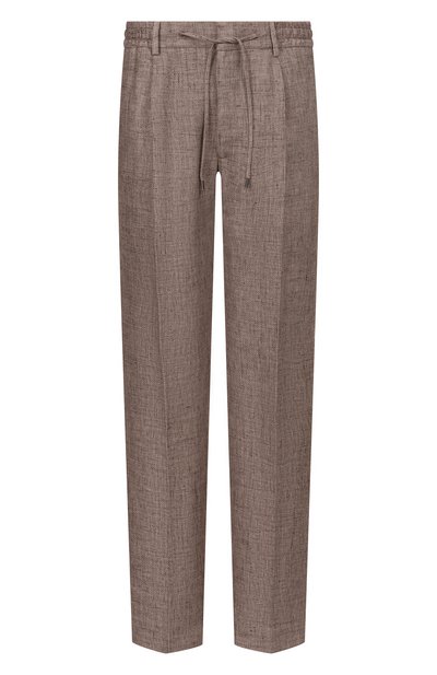 Брюки из хлопка и льна MVST, арт. M26.CSM.T414/665-C0/LINEN, фото 1