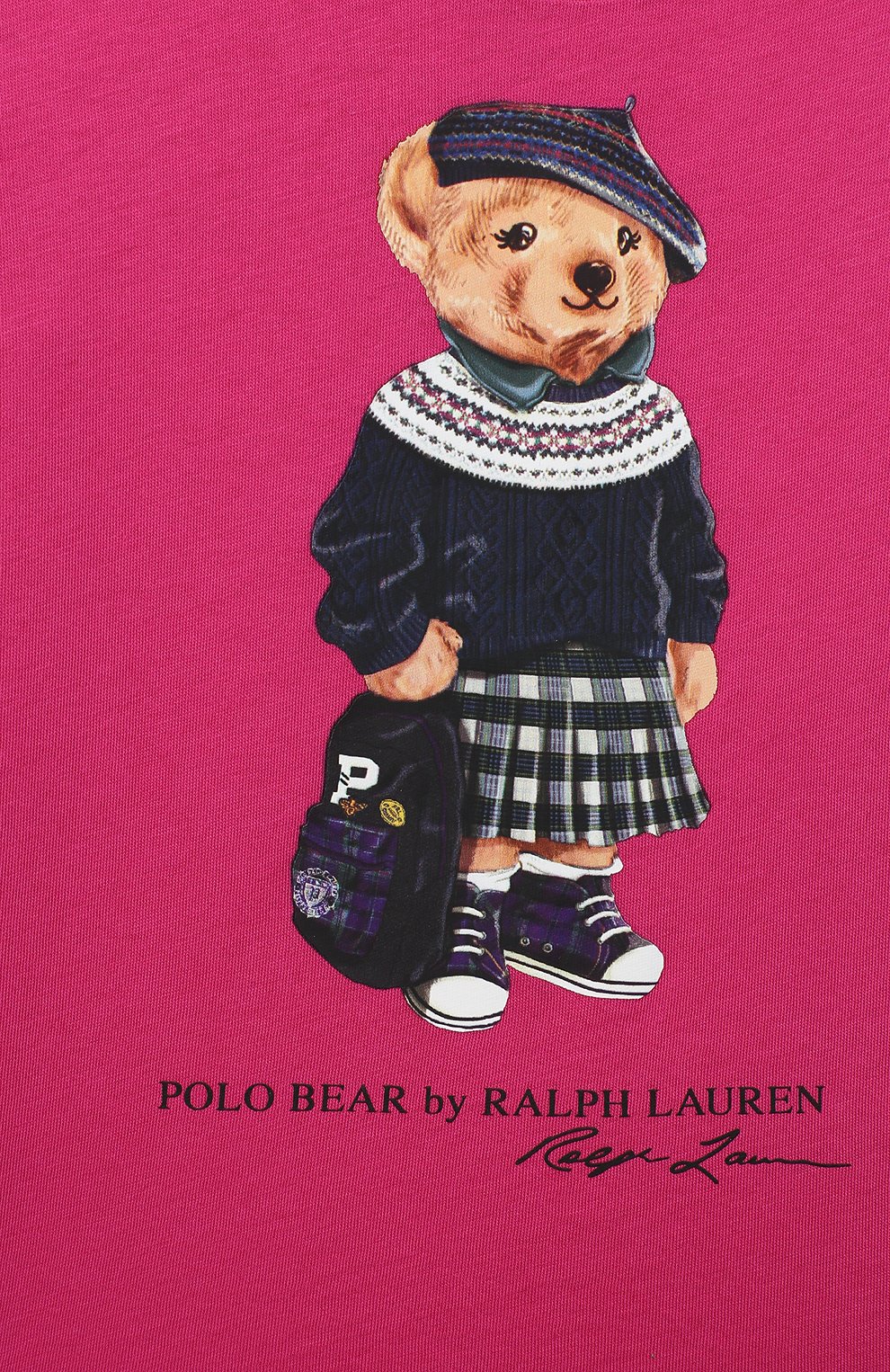 Хлопковая футболка POLO RALPH LAUREN, арт. 311802624, фото 3