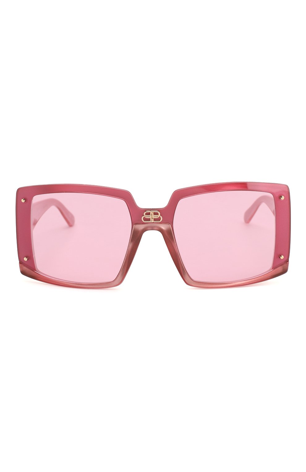 Солнцезащитные очки BALENCIAGA темно-розового цвета по цене 33900 руб., арт. BB0081S 004, фото 3 Солнцезащитные очки BALENCIAGA, арт. BB0081S 004, фото 3