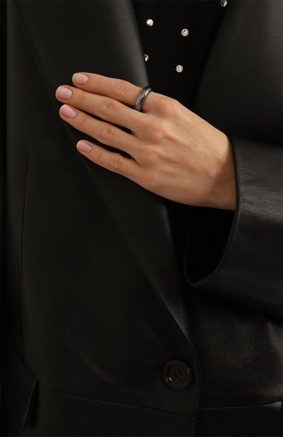 Кольцо MIDGARD PARIS серебряного цвета по цене 4500 руб., арт. 5714чс, фото 2 Кольцо MIDGARD PARIS, арт. 5714чс, фото 2