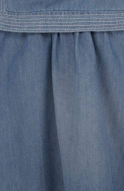 Хлопковое платье свободного кроя CHLOÉ, арт. C02178/3M-18M, фото 3