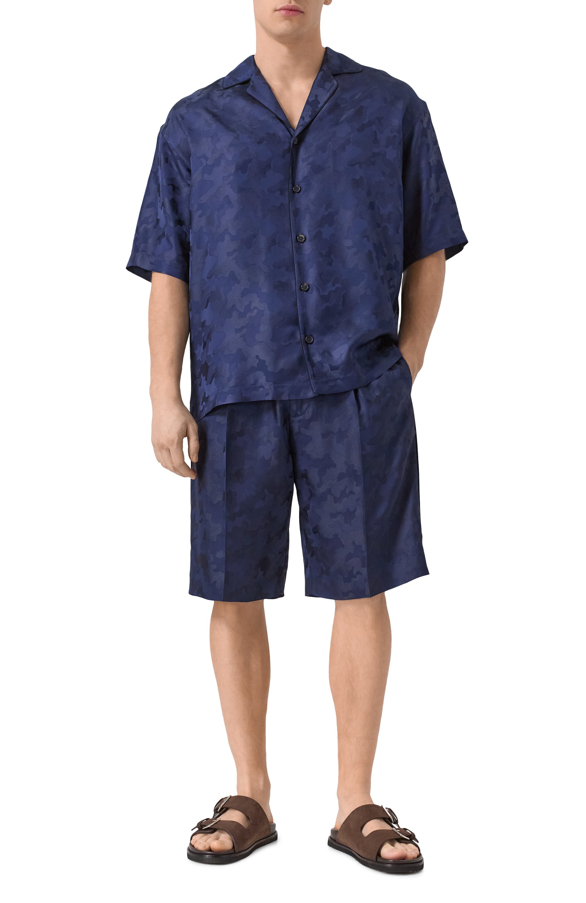 Рубашка из вискозы и шелка MVST, арт. 25E/X1P/0/G012/5238, фото 2