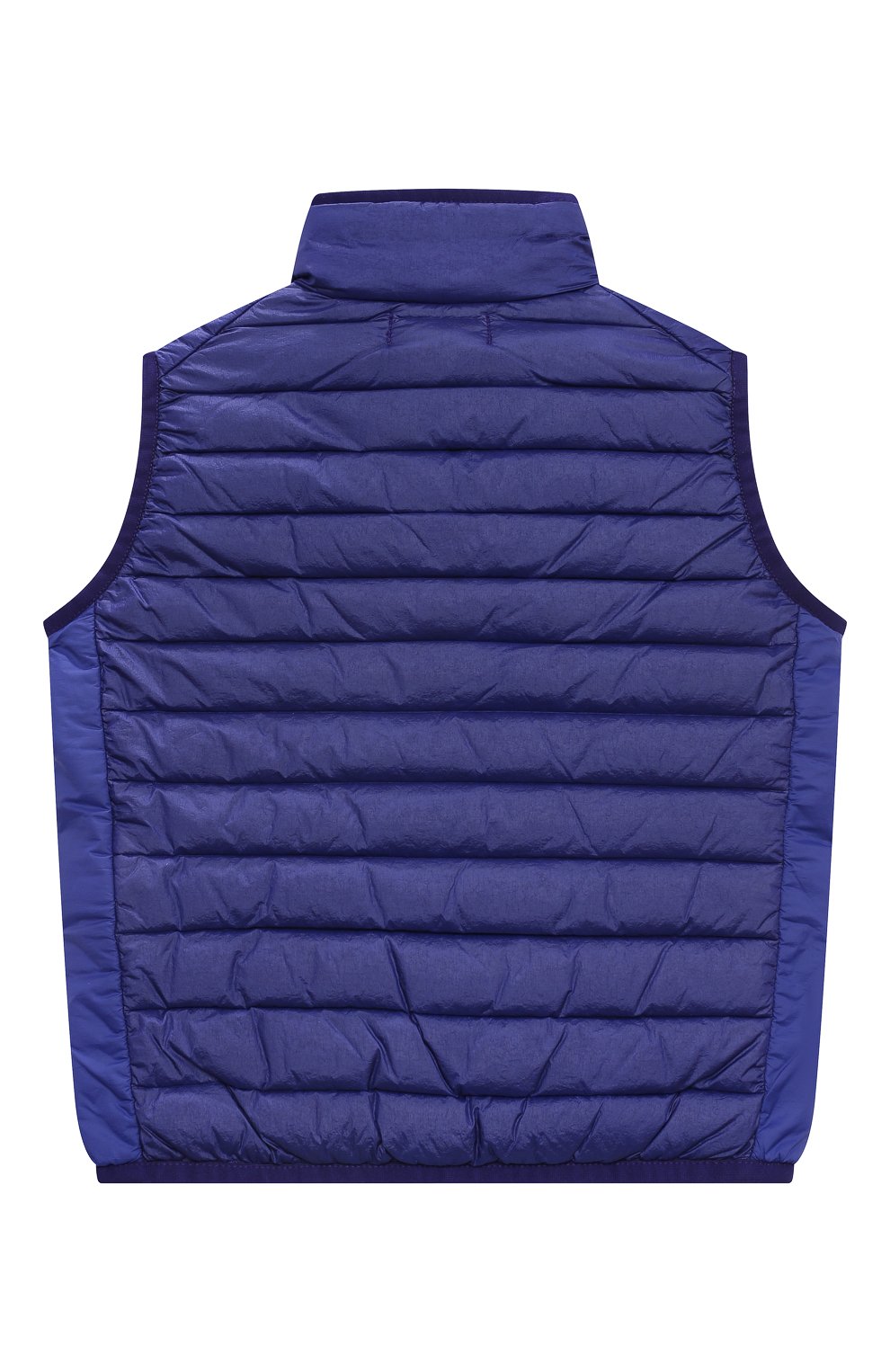 Утепленный жилет STONE ISLAND фиолетового цвета по цене 27550 руб., арт. 8016G0224/6-8, фото 2 Утепленный жилет STONE ISLAND, арт. 8016G0224/6-8, фото 2