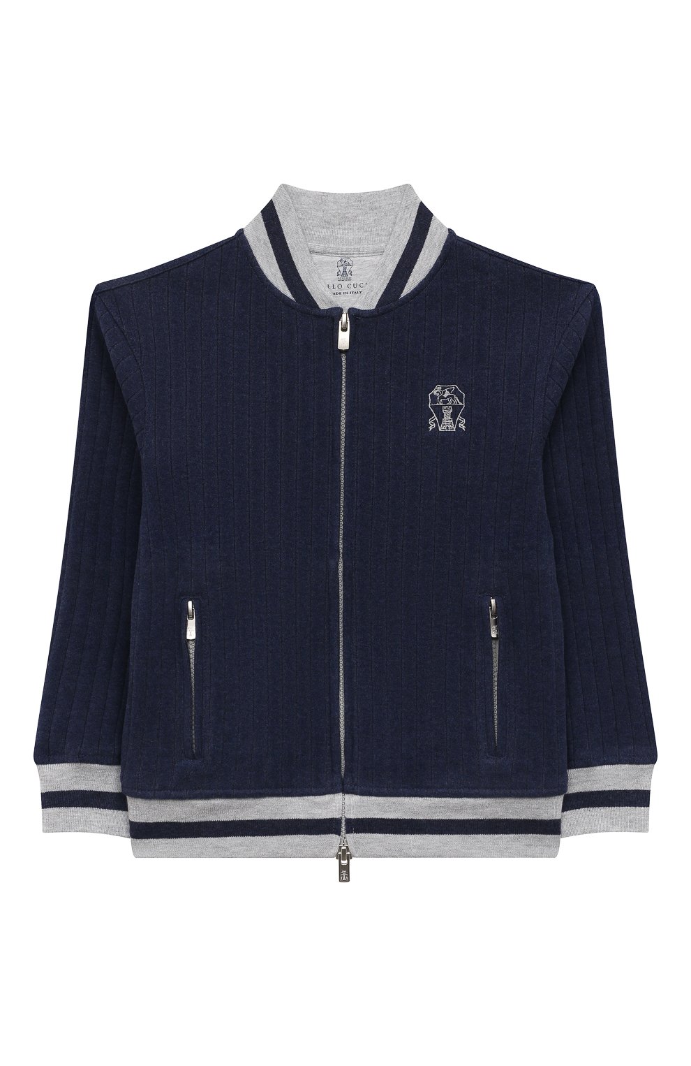 Хлопковая толстовка BRUNELLO CUCINELLI, арт. BTU20E129A, фото 1