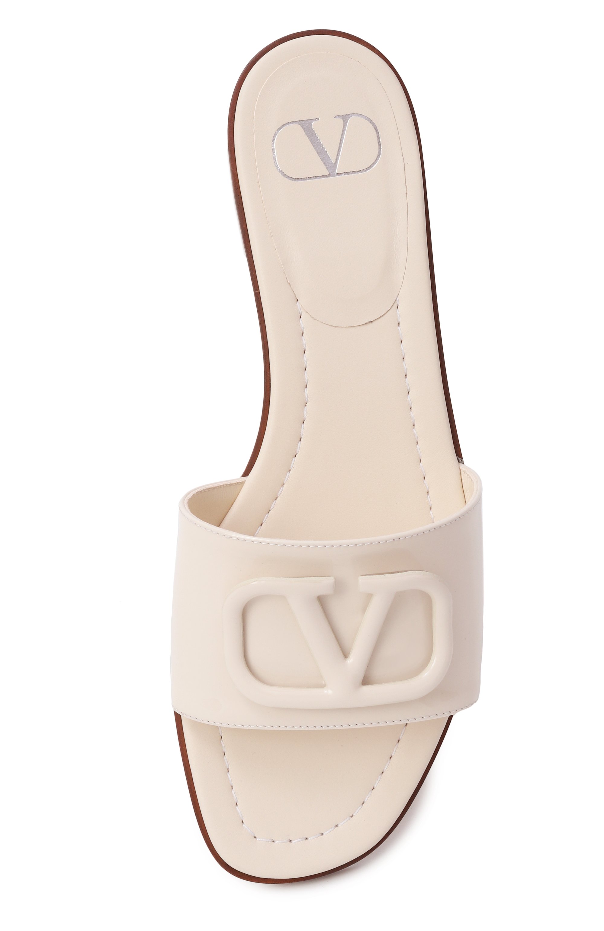 Лакированные шлепанцы vlogo signature VALENTINO, арт. 8W2S0BD5/TMK, фото 6