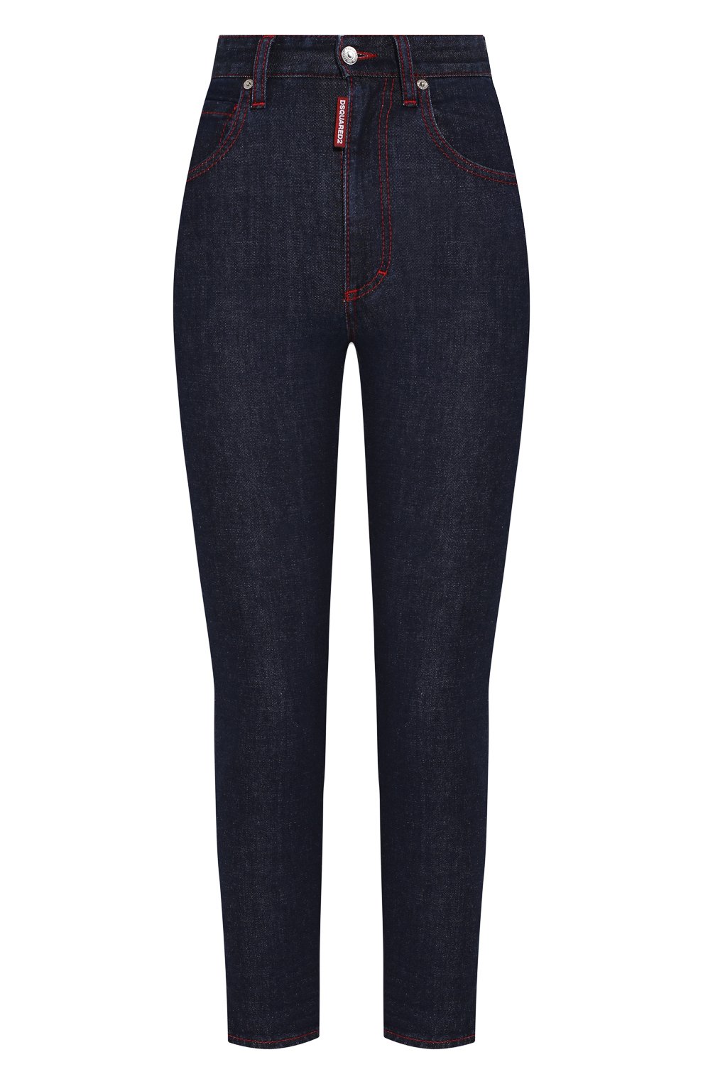 Джинсы DSQUARED2 темно-синего цвета по цене 35950 руб., арт. S75LB0296/S30595, фото 1 Джинсы DSQUARED2, арт. S75LB0296/S30595, фото 1