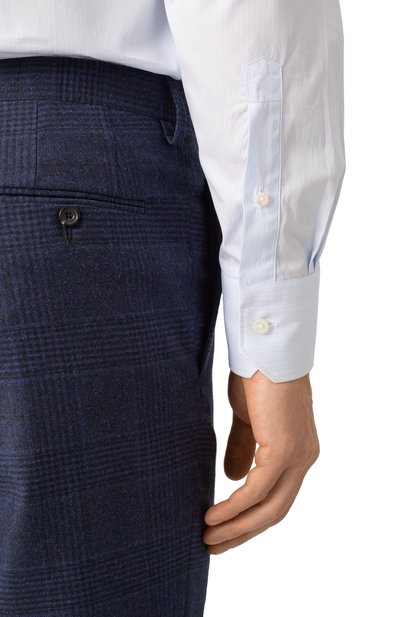 Хлопковая сорочка ZEGNA, арт. 701524A7/9MS0BA, фото 5