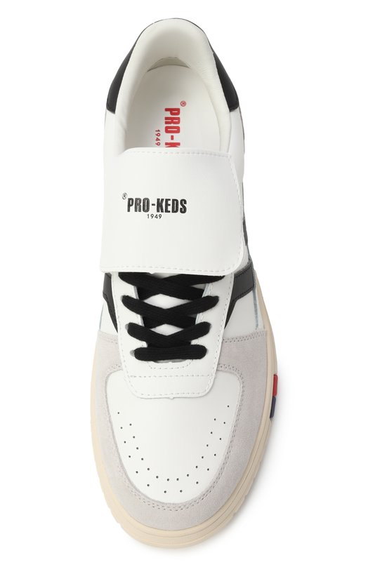 Кожаные кеды Field King Pro-Keds 1949 FIELD KING/LEATHER Белый  FIELD KING/LEATHER Фото 6