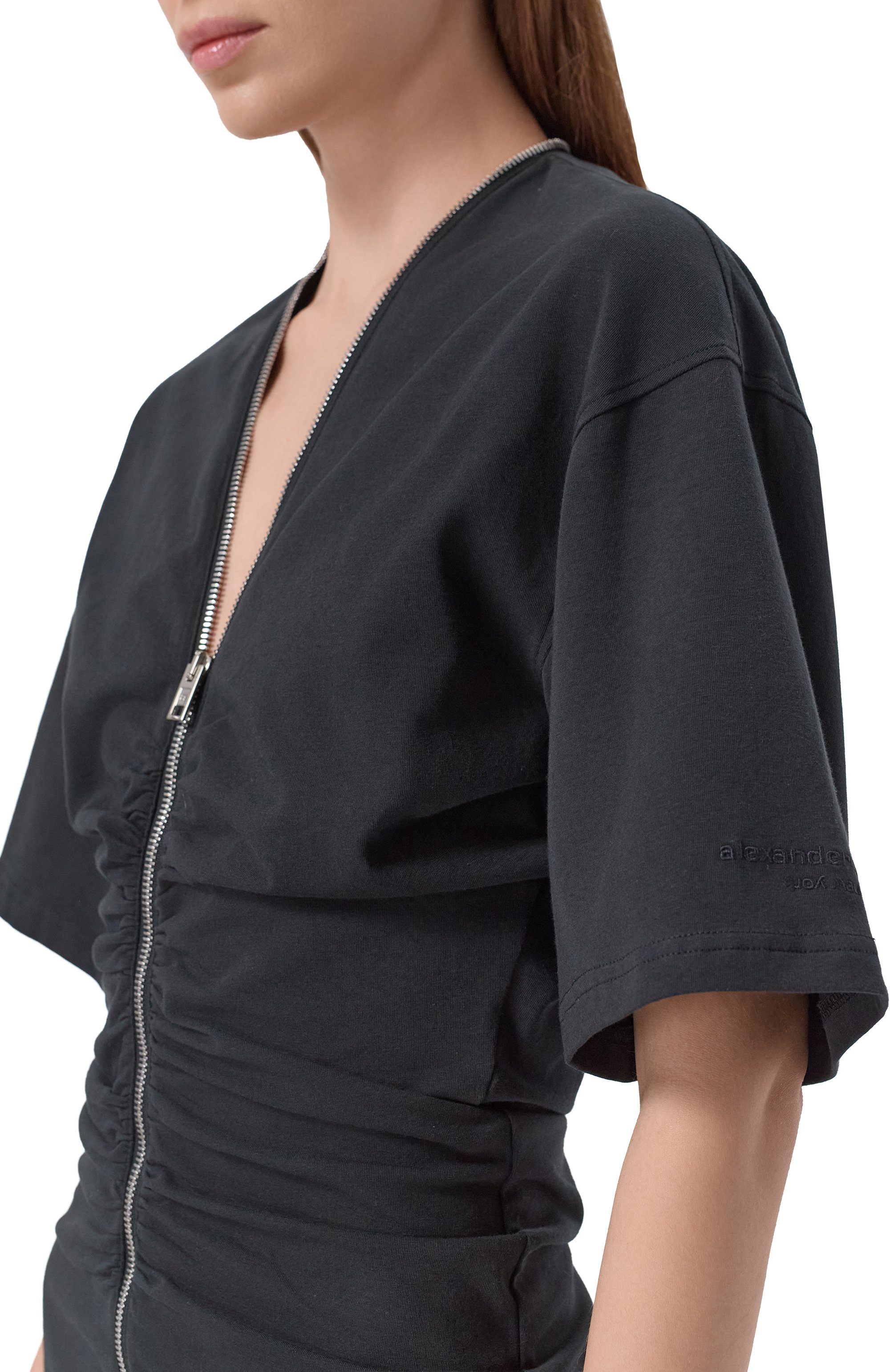 Хлопковое платье ALEXANDER WANG, арт. 1CC2266986, фото 4