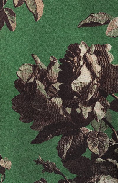 Хлопковая футболка DRIES VAN NOTEN зеленого цвета по цене 22550 руб., арт. 201-11166-9620, фото 5 Хлопковая футболка DRIES VAN NOTEN, арт. 201-11166-9620, фото 5