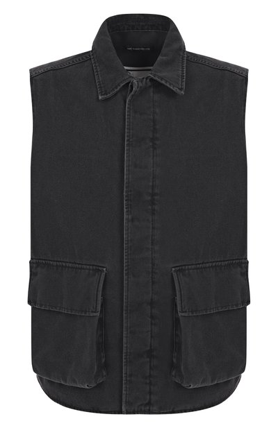 Мужской джинсовый жилет ANN DEMEULEMEESTER, арт. B0013121/FA039