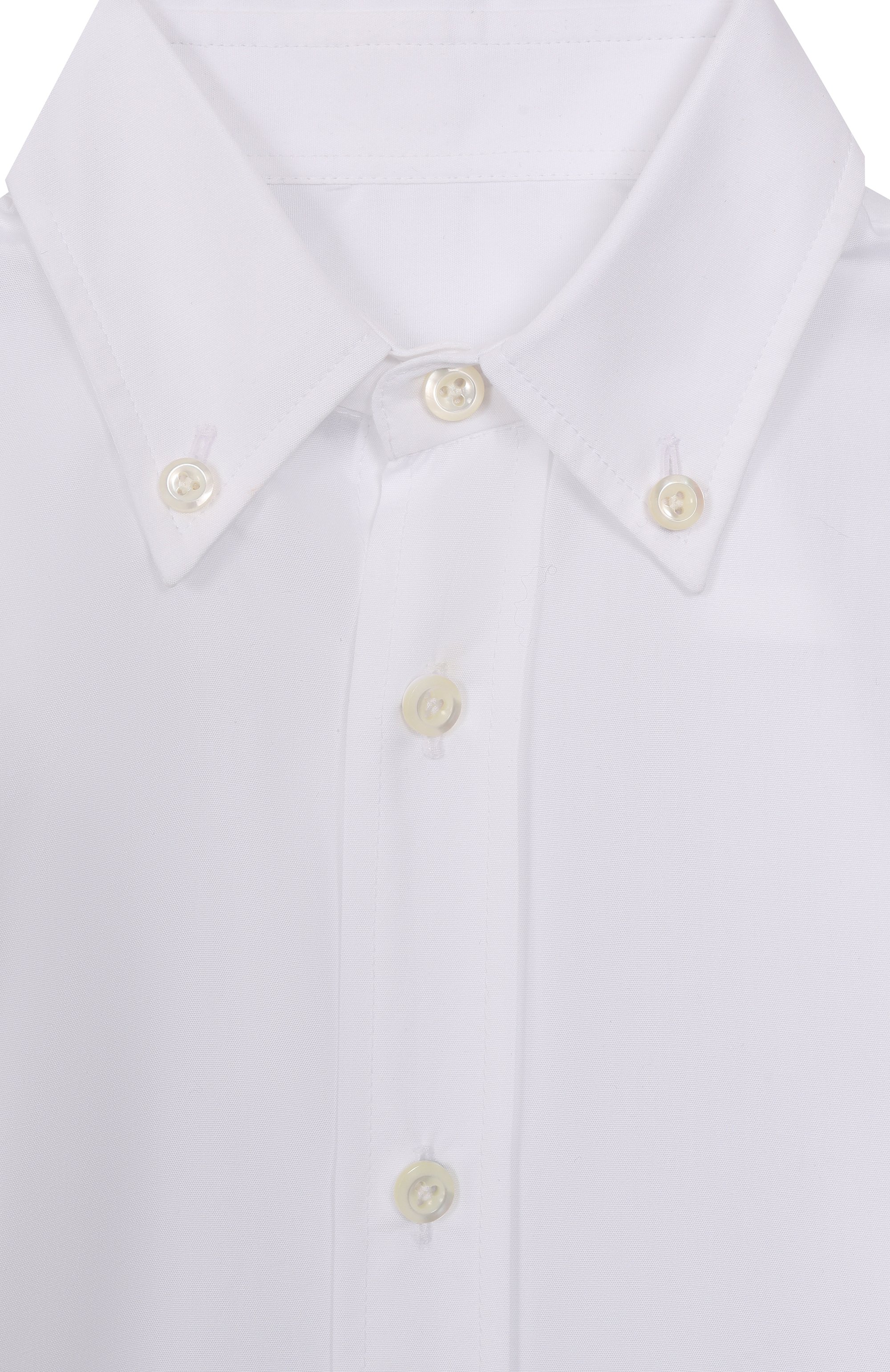 Хлопковая рубашка VAN LAACK белого цвета по цене 14050 руб., арт. VL-T0BY-XX/140766, фото 3 Хлопковая рубашка VAN LAACK, арт. VL-T0BY-XX/140766, фото 3