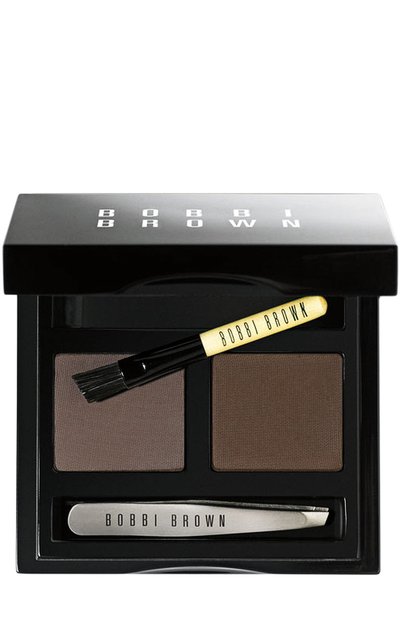 Женская набор теней для коррекции бровей brow kit, оттенок dark BOBBI BROWN, арт. E80N-02
