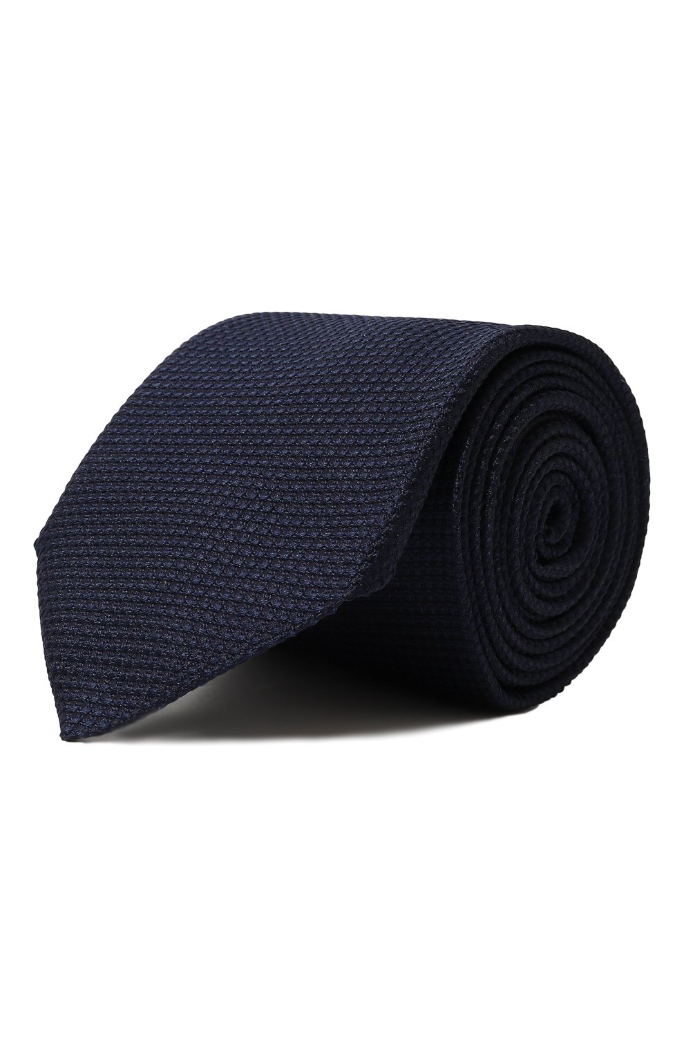 Шелковый галстук CORNELIANI темно-синего цвета по цене 19550 руб., арт. 92U302-3820304, фото 1 Шелковый галстук CORNELIANI, арт. 92U302-3820304, фото 1