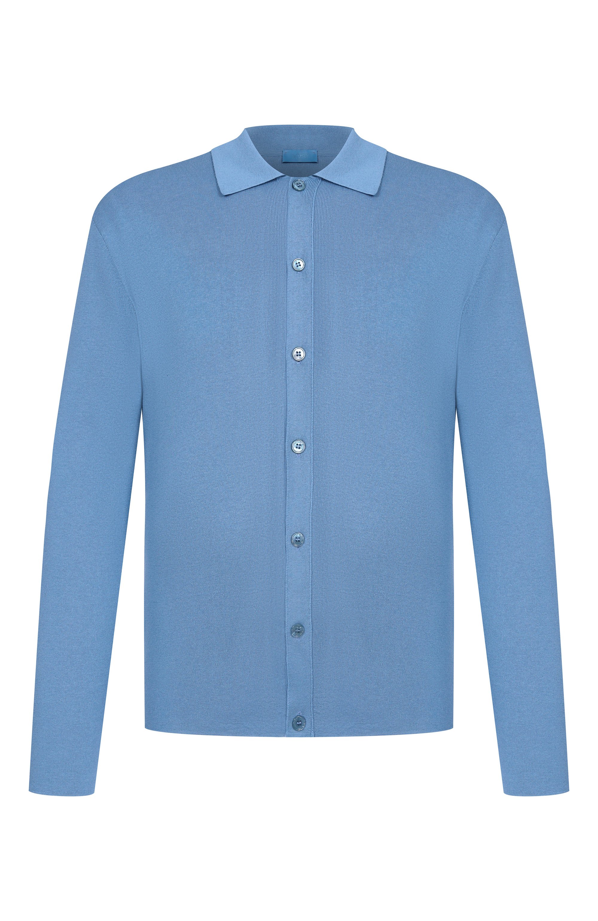 Рубашка из шелка и хлопка MVST, арт. M26.2PM.K104/Y201 KNIT SETA C0T0NE, фото 1