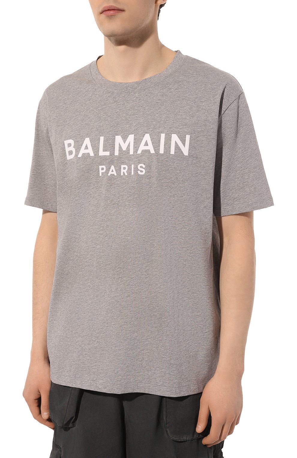 Хлопковая футболка BALMAIN, арт. CH1EG000/BB73, фото 3