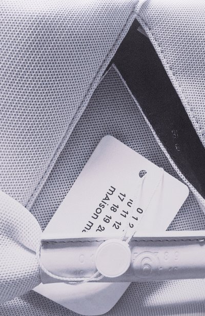 Клатч MM6 белого цвета по цене 32850 руб., арт. SB5WF0012/P8484, фото 3 Клатч MM6, арт. SB5WF0012/P8484, фото 3