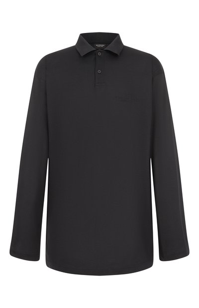 Мужское хлопковое поло garde-robe BALENCIAGA, арт. 806144/TRVW4