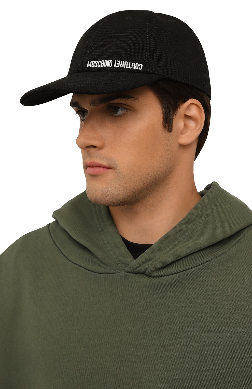 Хлопковая бейсболка MOSCHINO, арт. A9223/8266, фото 2