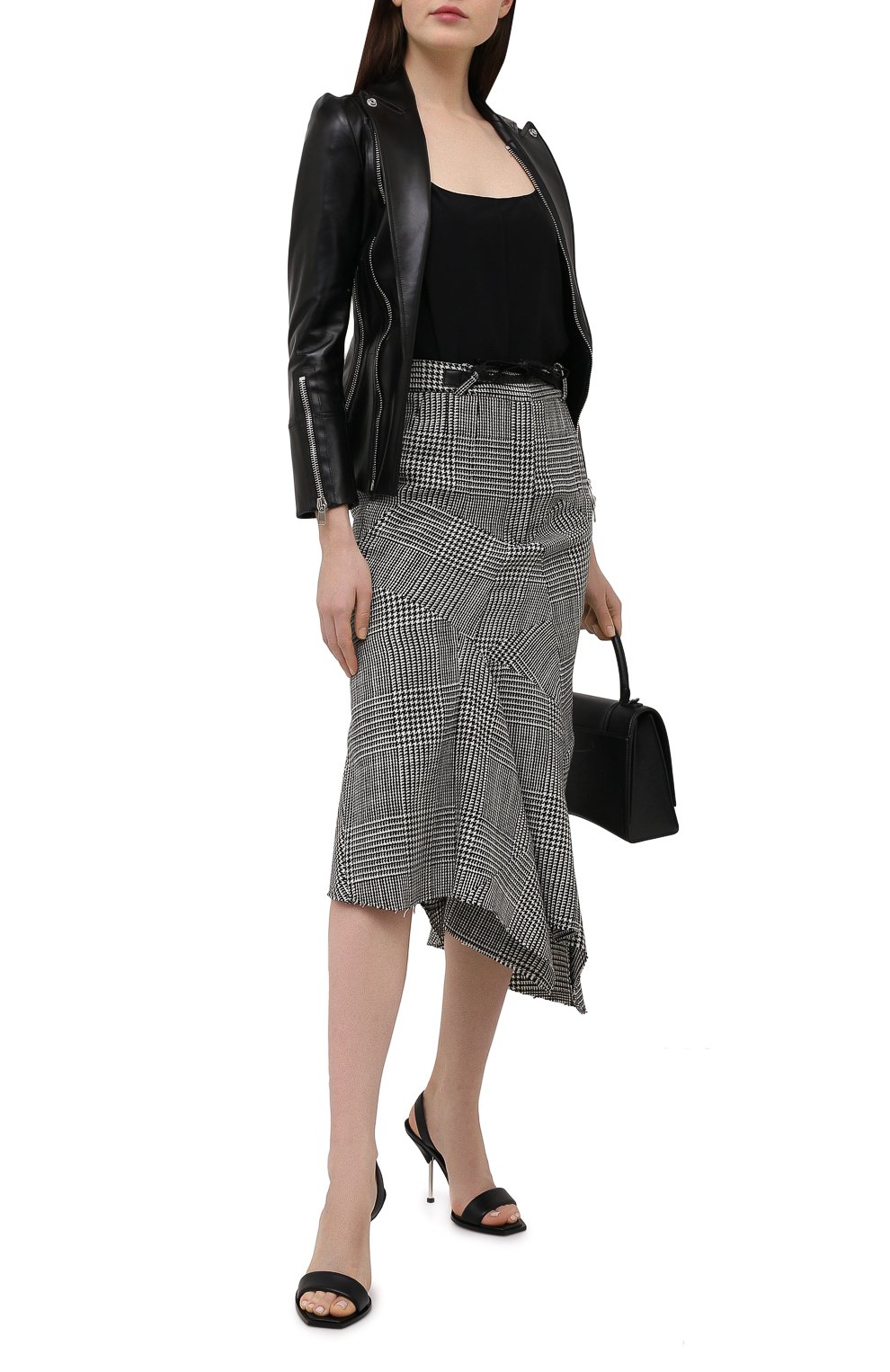 Кожаные босоножки ALEXANDER MCQUEEN, арт. 651808/WHS4I, фото 2