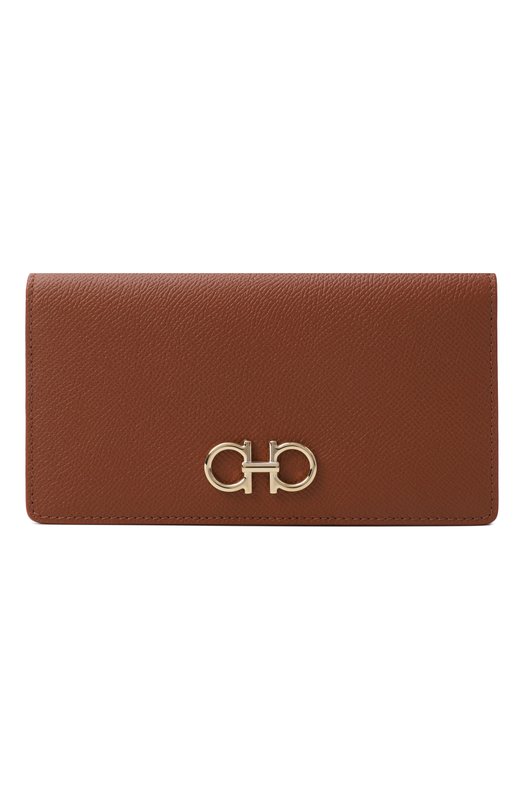 Кожаный кошелек Ferragamo 22D779/791 Коричневый 22D779/791