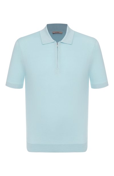 Мужская поло из шелка и хлопка 12 STOREEZ, арт. 131227