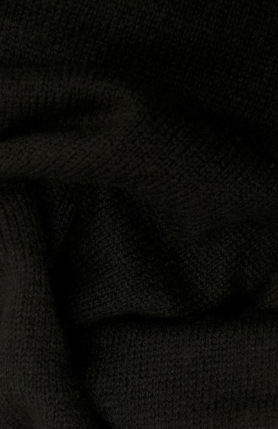 Кашемировый шарф ALLUDE темно-коричневого цвета по цене 26350 руб., арт. 225/11241, фото 4 Кашемировый шарф ALLUDE, арт. 225/11241, фото 4