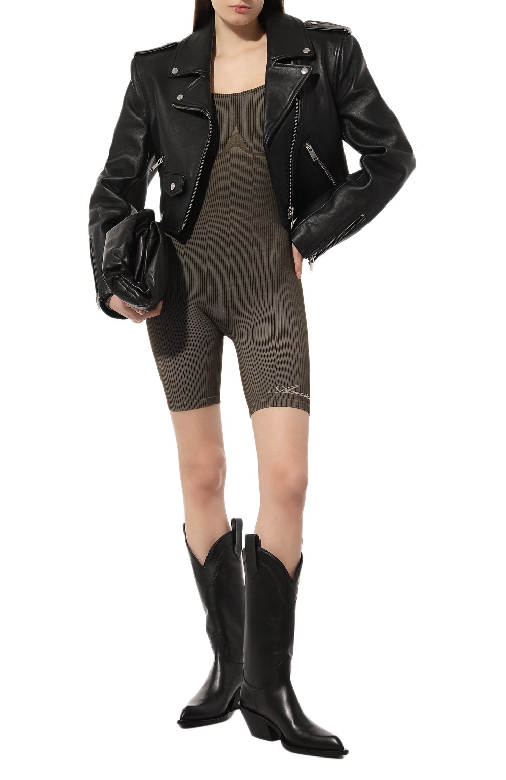 Комбинезон AMIRI хаки цвета по цене 117500 руб., арт. PS24WKL022, фото 2 Комбинезон AMIRI, арт. PS24WKL022, фото 2