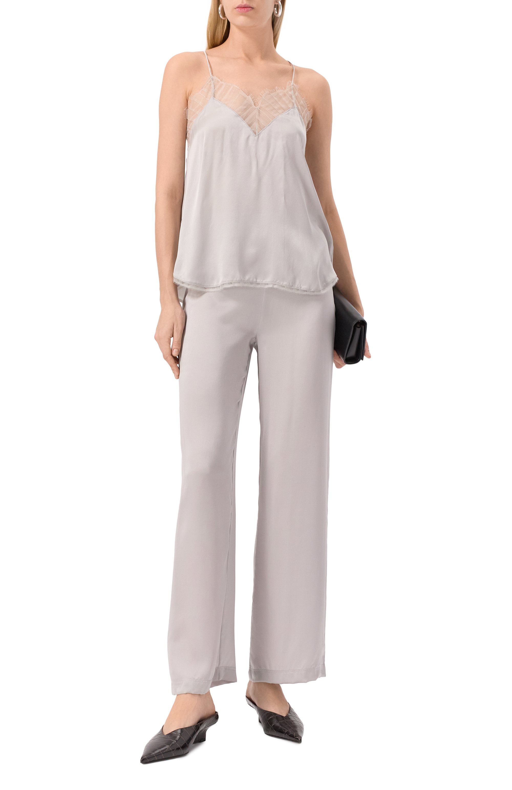 Атласные брюки IRO, арт. WP23J0NILLE, фото 2