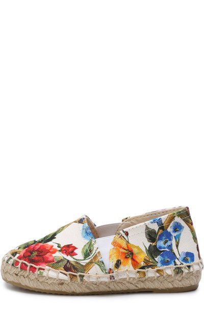 Текстильные эспадрильи с принтом DOLCE & GABBANA, арт. D00106/A4295/24-28, фото 2