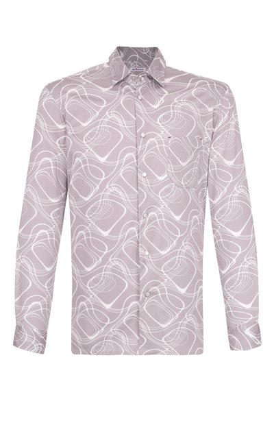 Мужская хлопковая рубашка KITON, арт. UMCNERCH0924812