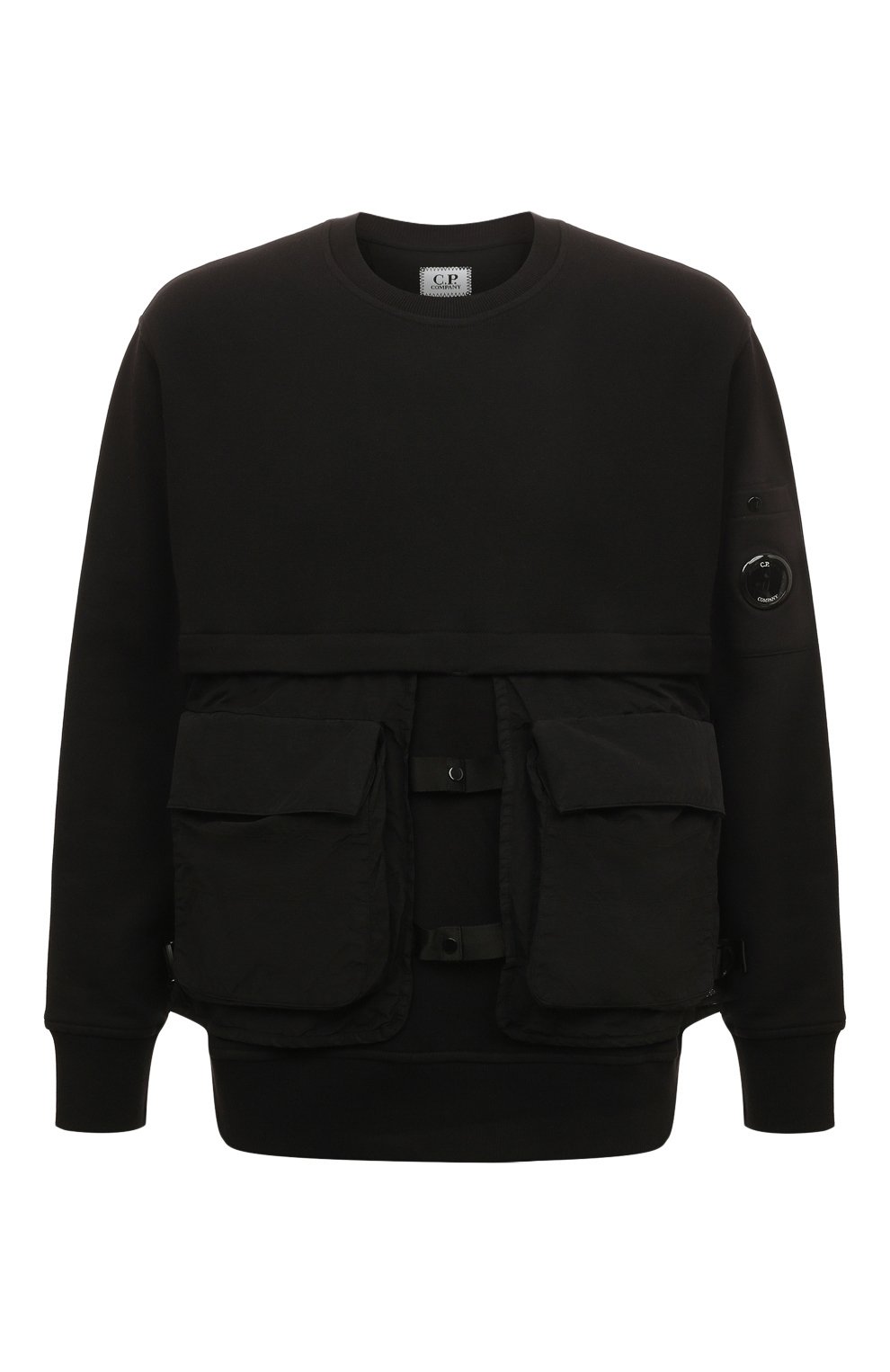 Хлопковый свитшот C.P. COMPANY, арт. 16CMSS048A005086M, фото 1