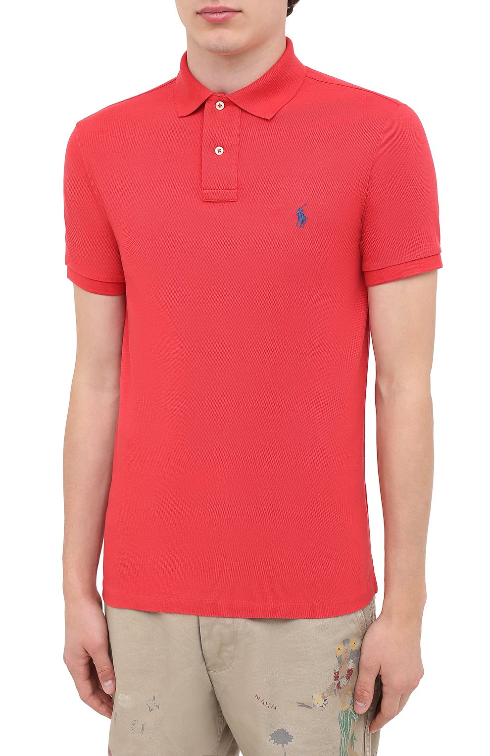Хлопковое поло POLO RALPH LAUREN, арт. 710536856, фото 3