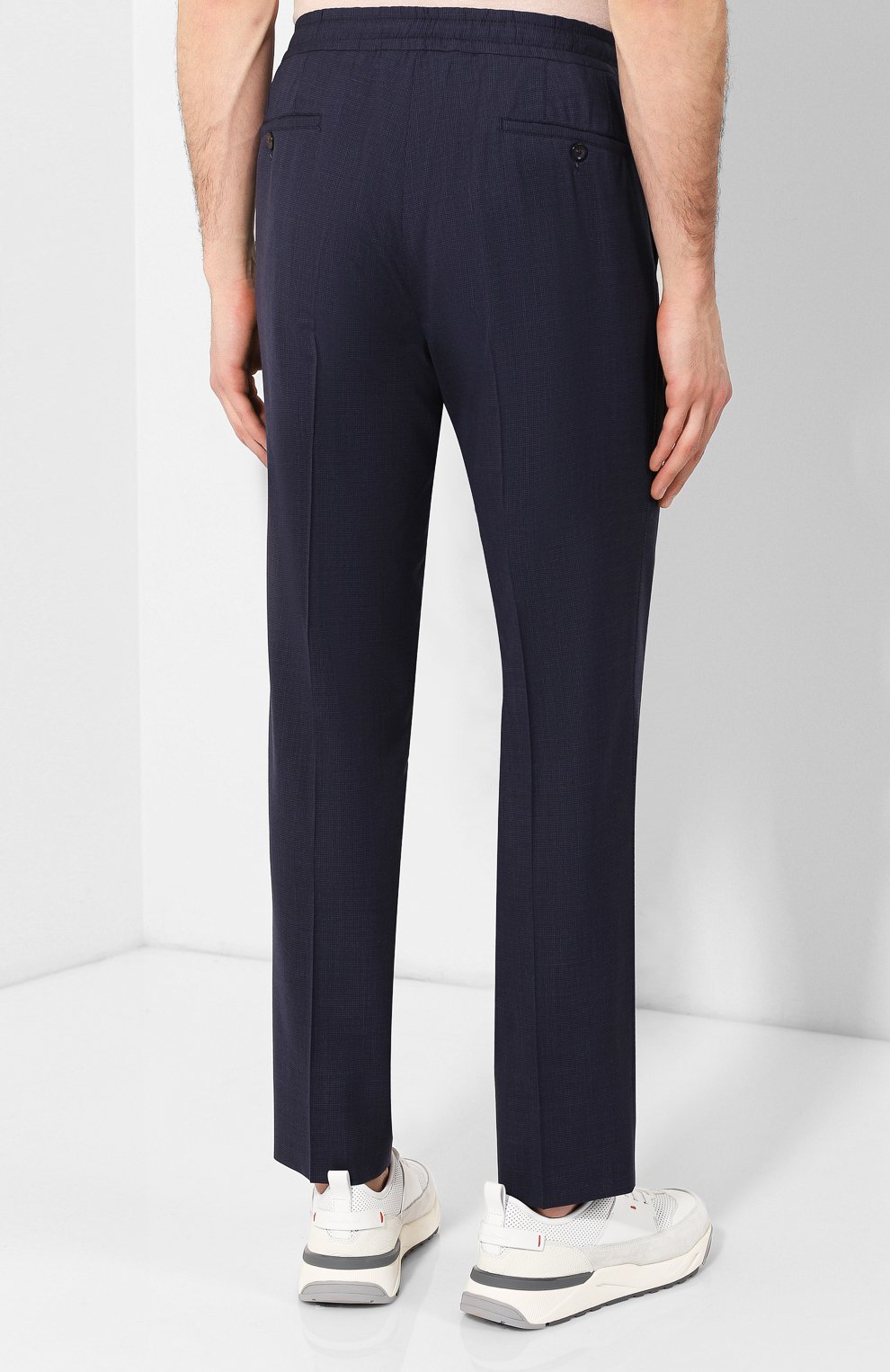 Шерстяные брюки CORNELIANI, арт. 854L03-0117432/00, фото 4