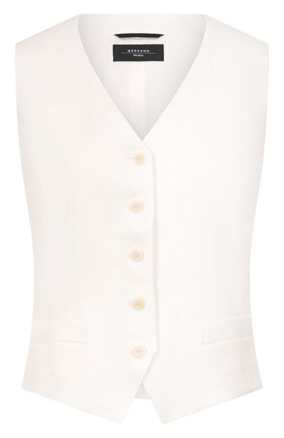 Женский льняной жилет WEEKEND MAX MARA, арт. WKDPACE