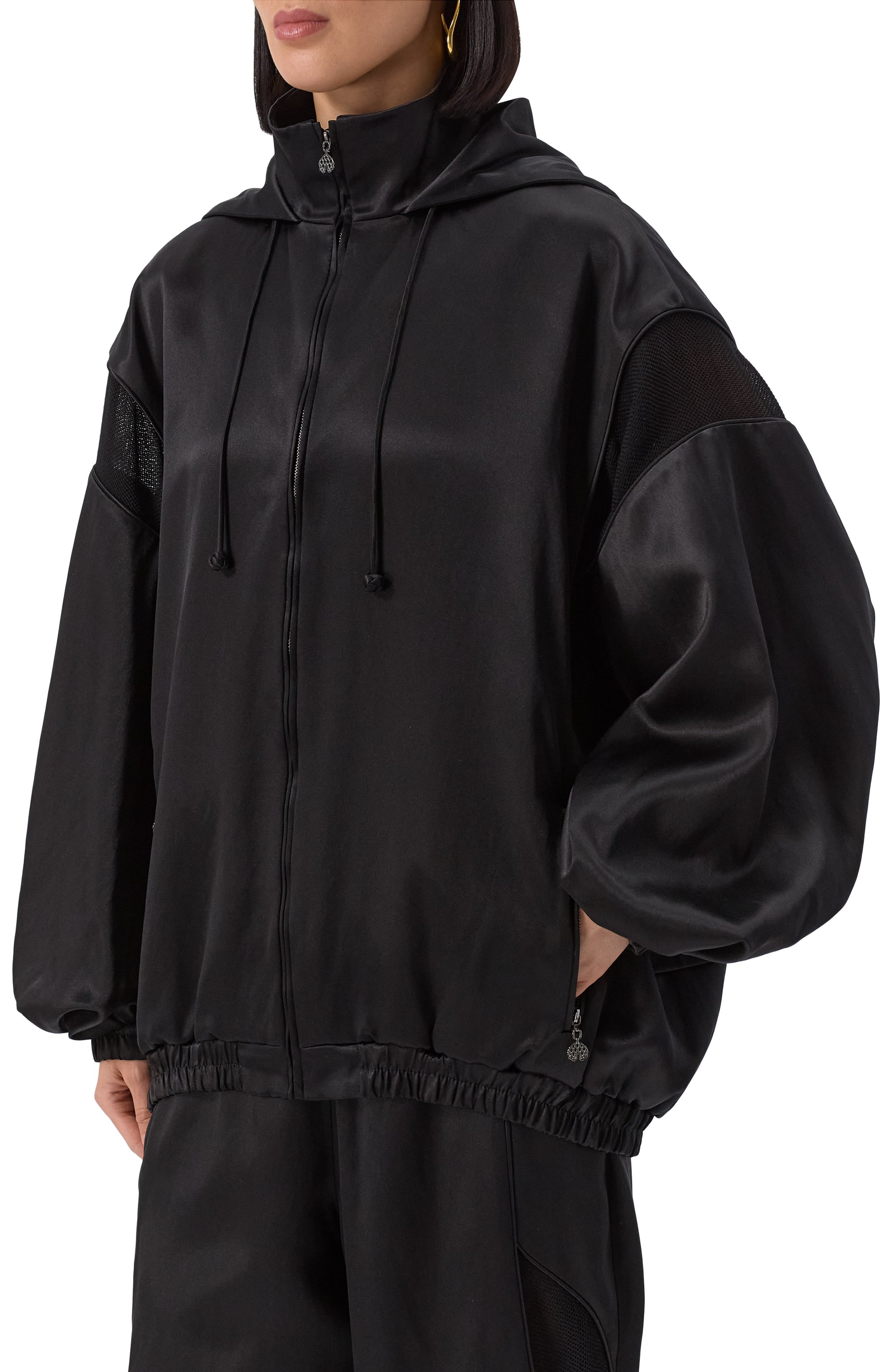 Шелковый бомбер AKHMADULLINA, арт. 1125.2K635/S713, фото 3