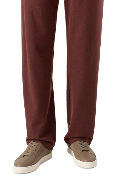 Кожаные кеды 12 STOREEZ, арт. 134249, фото 3